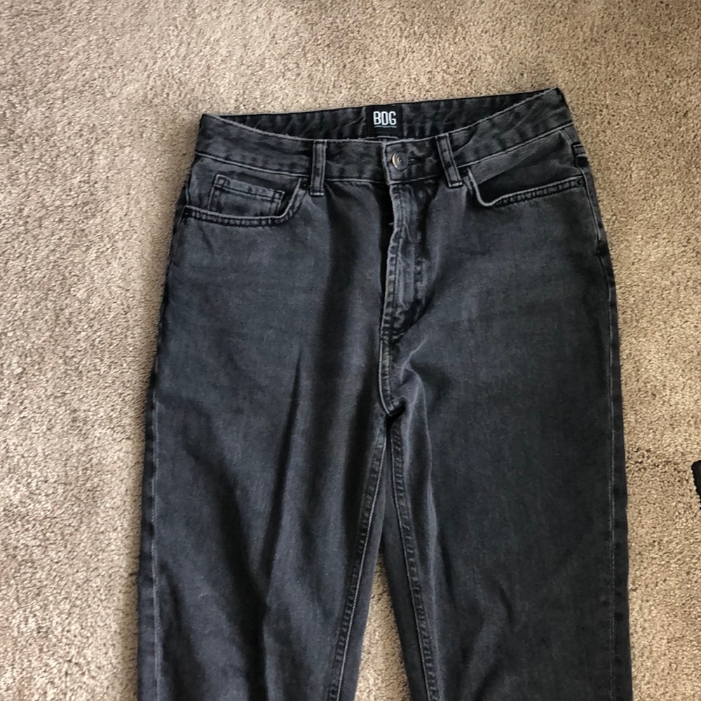 BDG Black mom jeans